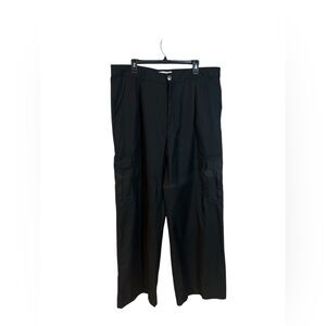 A black pair of Cargo inspired pants by Harper & Zoe plus in size 18